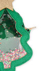 Handtasche Weihnachtsbaum aus Lurex® und Pailletten PYANOBAG / 22WI01V1BESG625