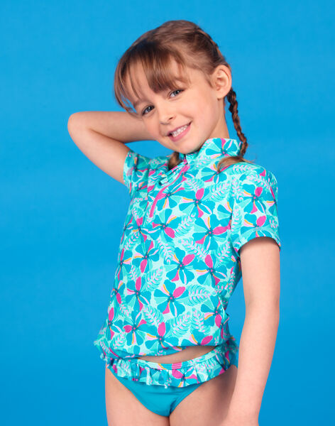 Turkisfarbenes Anti Uv T Shirt Fur Kinder Und Madchen Online Kaufen Color Friday Dpam