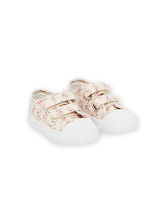 Sneakers aus Leinen mit Blumenprint RITOILAOP1 / 23KK3772D16001