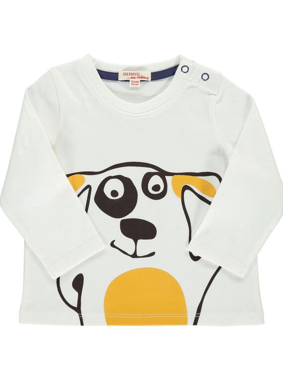 Baby boys' fancy long-sleeved T-shirt DUJOTEE5 / 18WG1035TML001