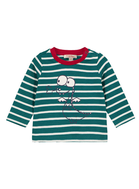 Green T-shirt GUJOTIRAY1 / 19WG1045TML608