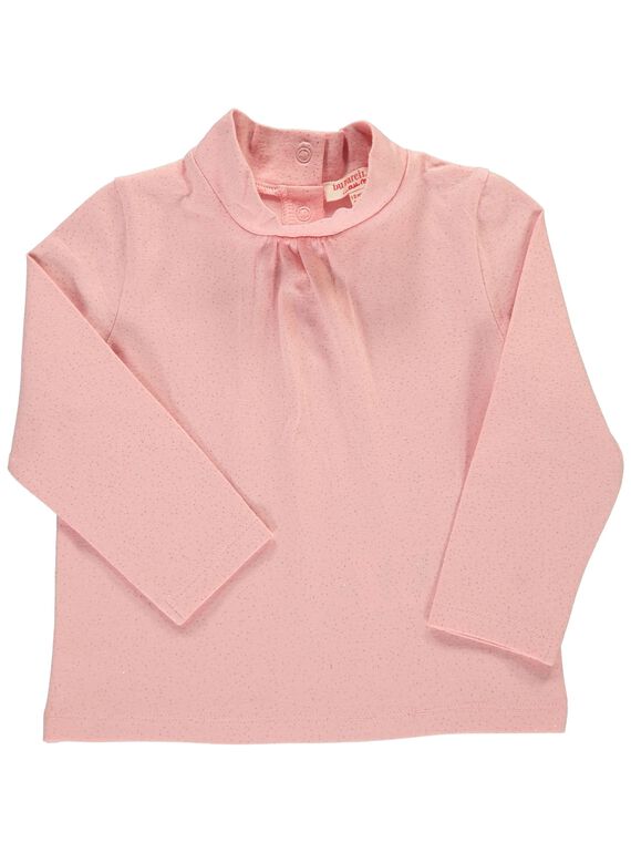 Baby girls' glitter polo neck DIJOSOUP3 / 18WG09J3SPL301