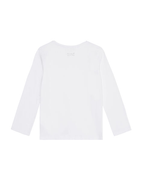 Weißes langärmeliges T-Shirt JAESTEE1 / 20S90161D32000