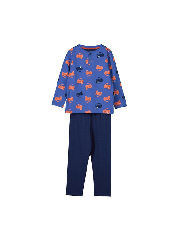 Pyjama aus Baumwolle für Jungen FEGOPYJPAN / 19SH1247PYJC212