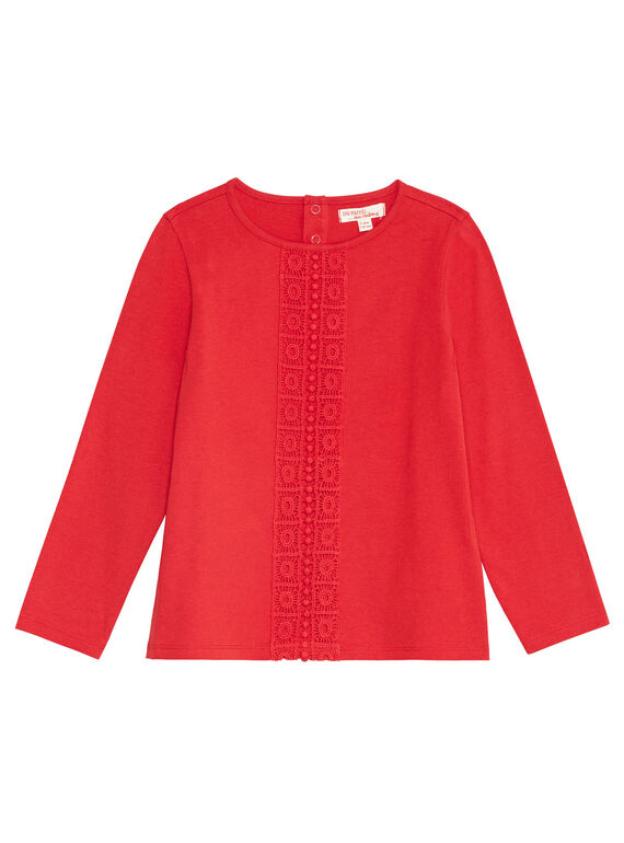 Dark orange LONGSLEEVE T-SHIRT KAJOLTEE3 / 20W90134D32408
