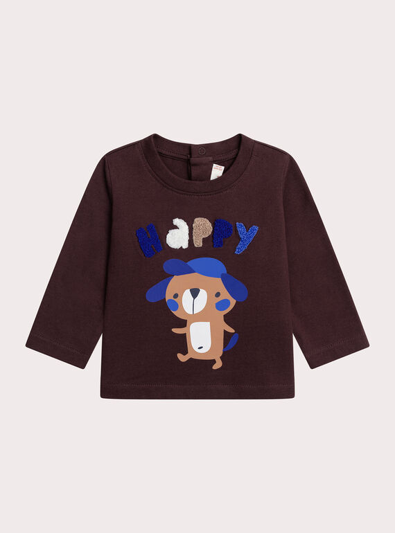 T-Shirt mi Hundemotiv, Baby Jungen XUBLUTEE2 / 25WG10N3TML501