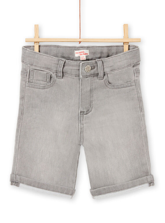 Baby Junge grau Denim Shorts LOTERBER4 / 21S902V2BERK004