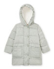 Daunenjacke mit Kapuze mit goldenen Punkten bedruckt PALONDOUN1 / 22W901F2D3E626