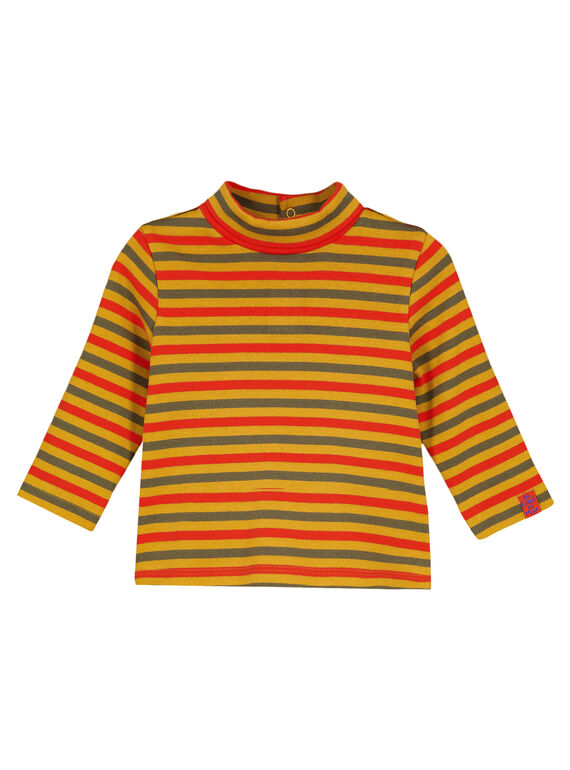 Orangefarbener Unterziehpullover GUJOSOUP5 / 19WG10L2SPL113