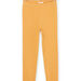 Einfarbige gelbe Leggings