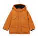 Einfarbiger Parka mit Kapuze
