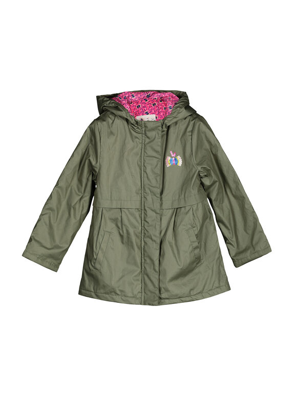 Parka mit Kapuze für Mädchen FAKAPARKA / 19S901X1PAR628