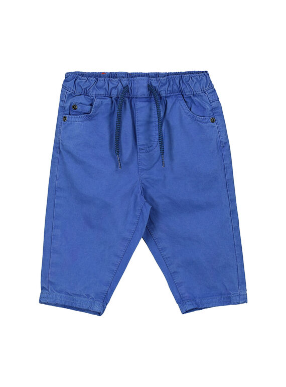 Blaue Babyhose für Jungen FUJOPAN2 / 19SG1032PANC207