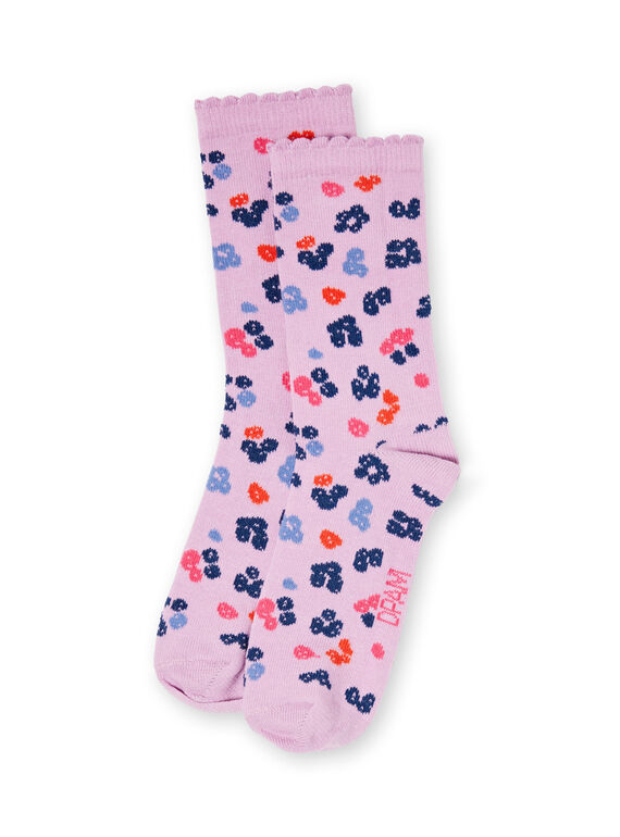 Socken Kind Mädchen LYABLECHO / 21SI01J1SOQ320