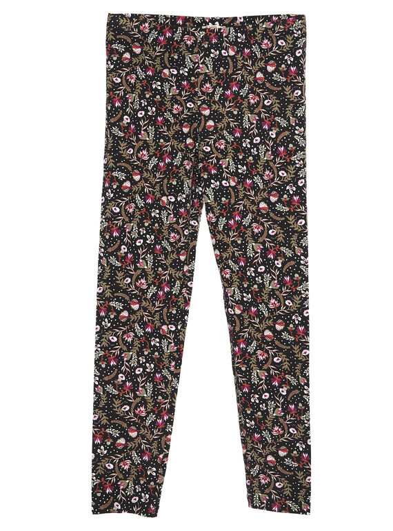 Gemusterte Leggings GYABRULEG / 19WI01K1CALI813