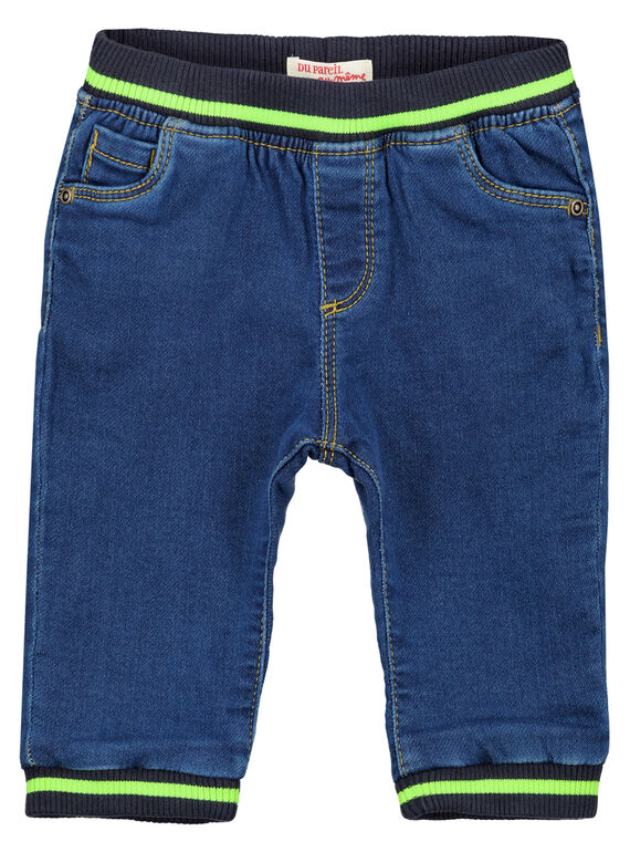Strickjeans Denim Medium Baby Junge GUBLAJEAN / 19WG10S1JEAP274