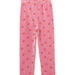 Pyjama-Set Pullover und Hose mit Blumen- und Katzenmotiv