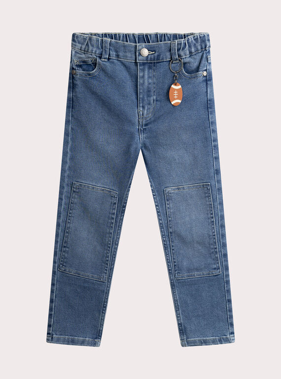 Denim-Jeans mit Schlüsselanhänger für Jungen VOKOJEAN / 24W90231JEAP269