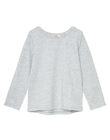 Grau chiniertes langärmeliges T-Shirt JAESTEE3 / 20S90164D32943
