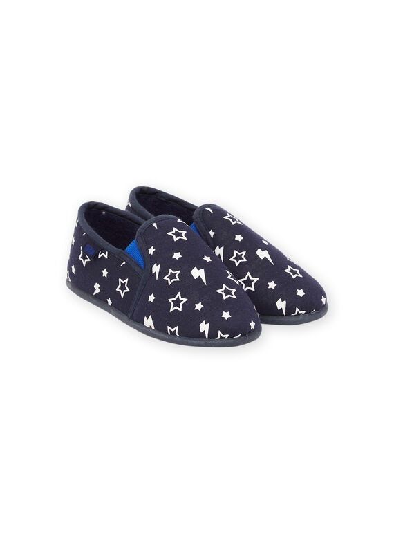 Slip-on-Schuhe mit Sternchen-Print und phosphoreszierendem Blitz POPANTPHOS / 22XK3641D0B070