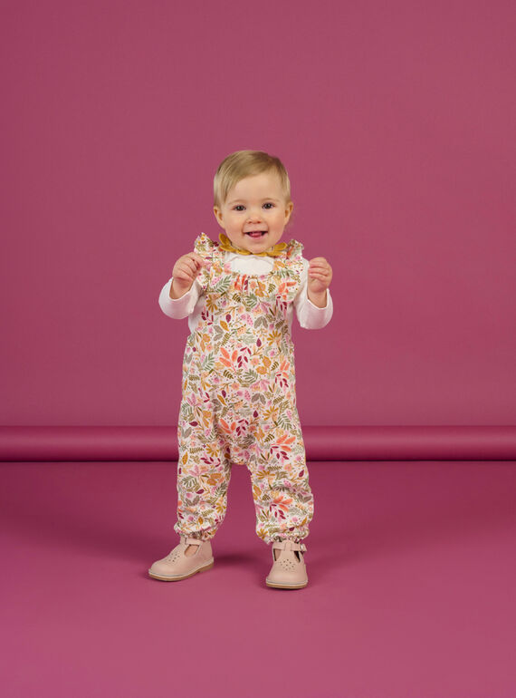 Jumpsuit mit Blumendruck RIMAGCOMB / 23SG09T1CBL001