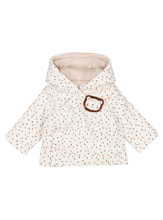 Naturweiße Jacke GOU2VES / 19WF05M1VES001