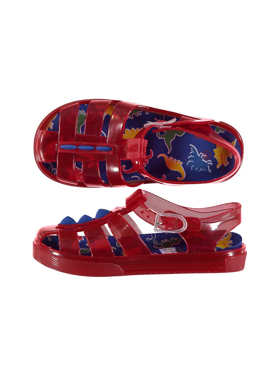 Wassersandalen mit Flossen für Jungen FGBAINMUL / 19SK36G1D34050
