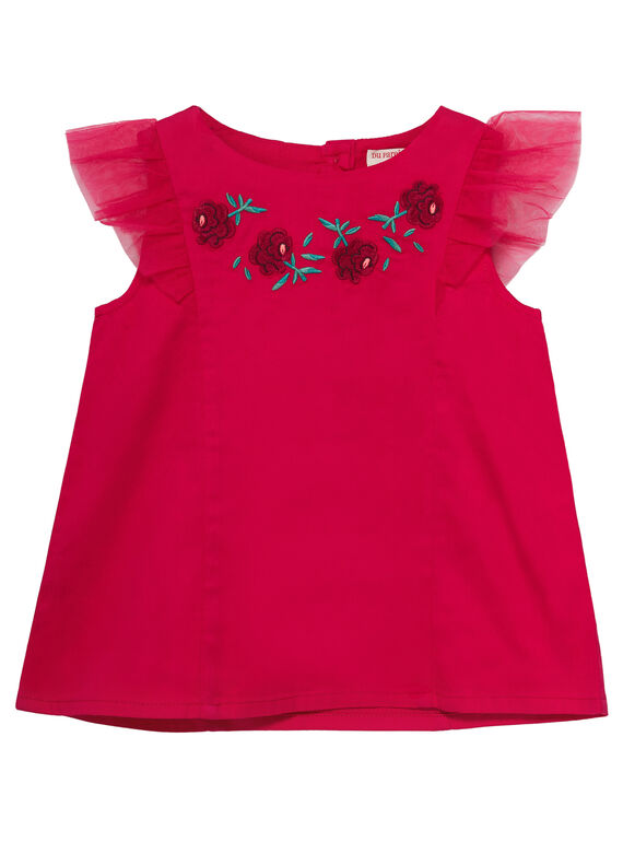Fuchsienrote Bluse JAWECHEM / 20S90191CHE304