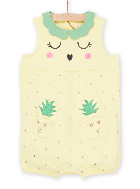Kurzarm-Schlafanzug mit Ananas-Print REFIGREANA / 23SH13H1GRE116