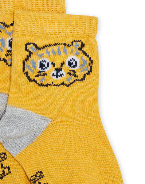 Socken mit Tigermuster PYUJOCHOU1 / 22WI10D6SOQB105