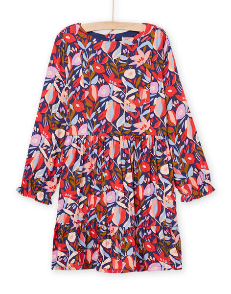 Kleid mit Blumenmuster RAPUROB1 / 23S901L1ROB703