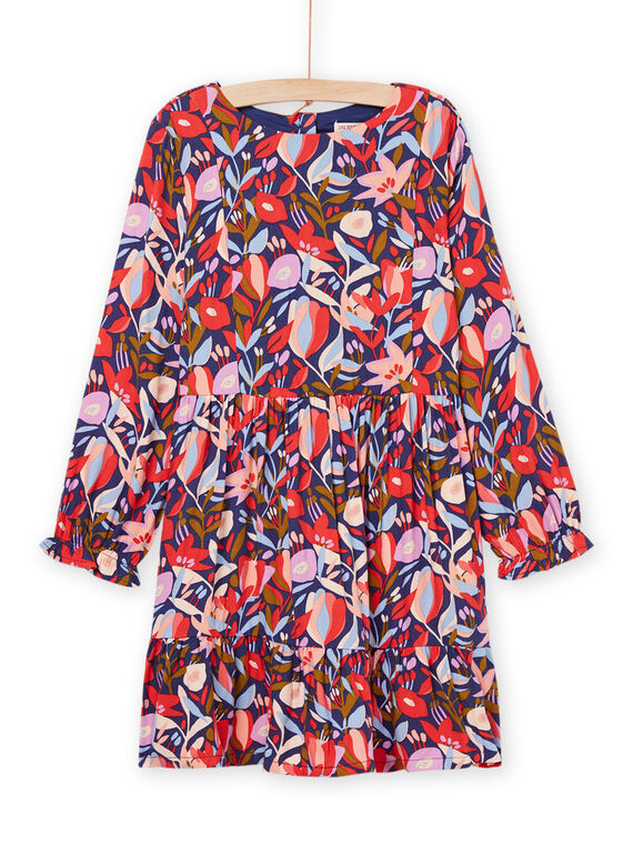 Kleid mit Blumenmuster RAPUROB1 / 23S901L1ROB703