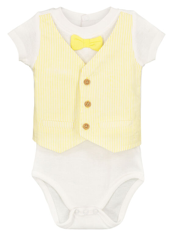 Baby-Body mit Kostümeffekt für Jungen FUPOBOD / 19SG10C1BOD000