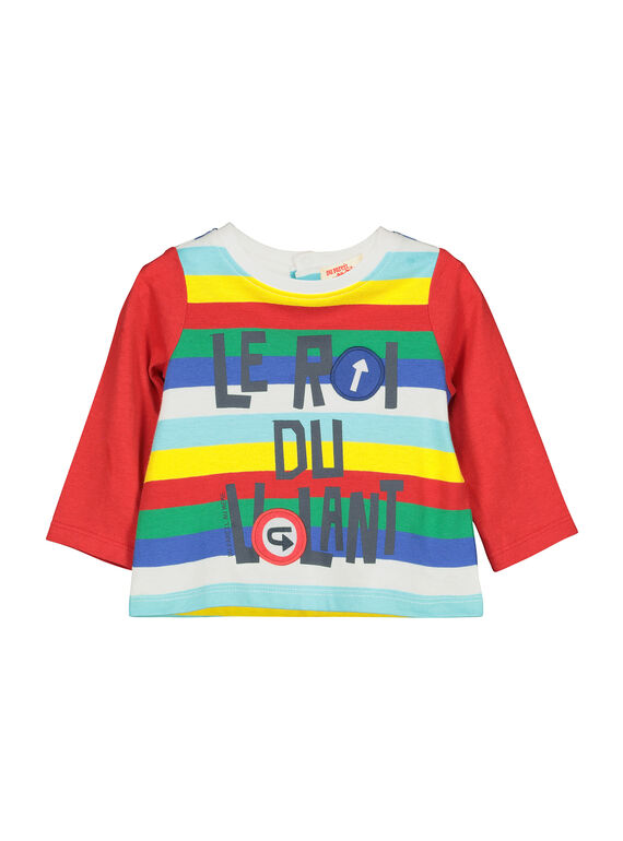 Langärmeliges Baby-T-Shirt für Jungen FUCOTEE1 / 19SG1081TML099