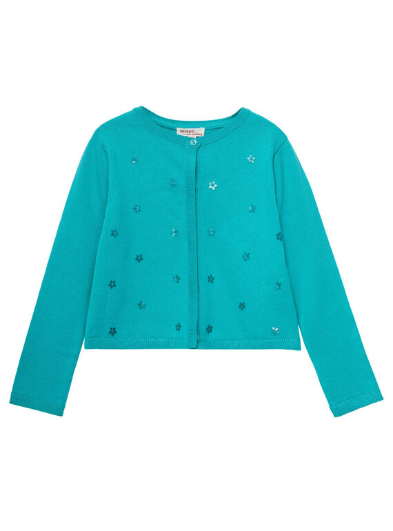Langärmelige paillettenbesetzte Strickjacke JABOCAR2 / 20S901H1CAR209