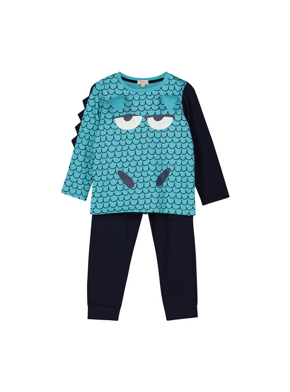 Langärmeliger Pyjama für Jungen FEGOPYJDRA / 19SH124DPYJ202