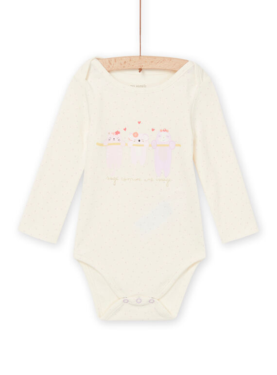 Bodysuit mit Tupfen und Tiermotiven REFIBODAMI / 23SH1318BDL001