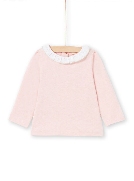 Baby Mädchen Rosa & Weiß T-Shirt MIJOBRA2 / 21WG0914BRAD314