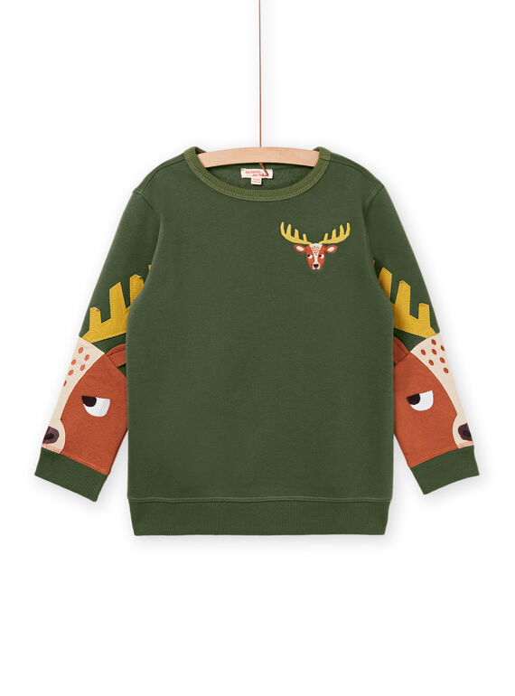 Langarm-Sweatshirt mit Rentiermotiv PORHUSWE / 22W902Q1SWE609