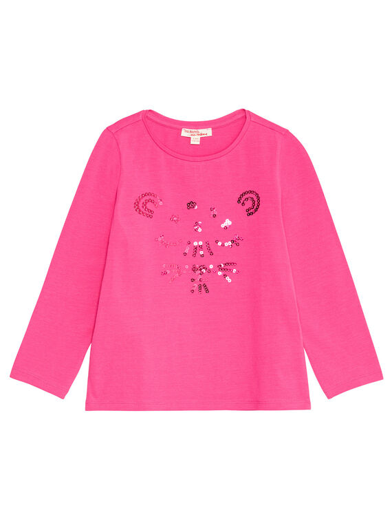 Pink LONGSLEEVE T-SHIRT KAJOTEE1 / 20W9013AD32D320