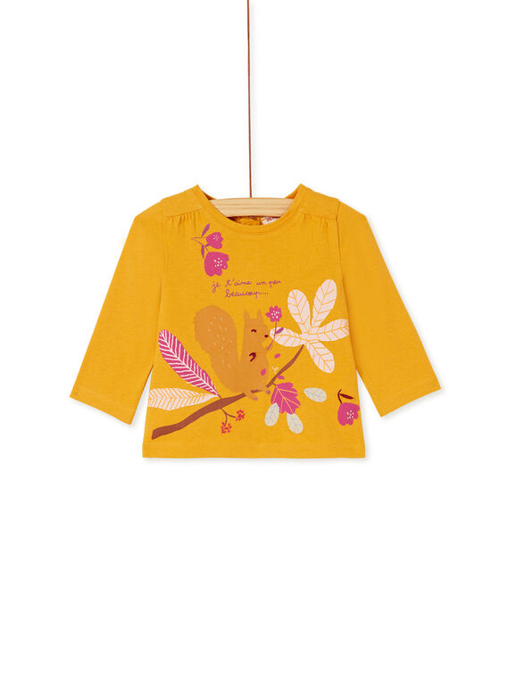 Yellow T-SHIRT KIRETEE2 / 20WG09G1TML107