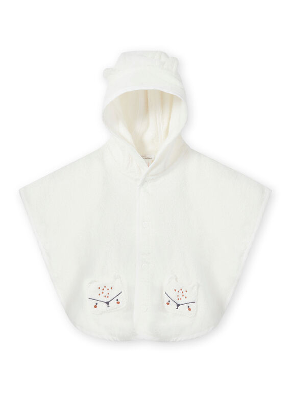 Kapuzenbad Cape Fuchs Design gemischt Geburt MOU1CAP / 21WF4241POI001