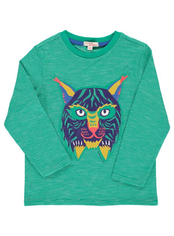 Boy's animal T-shirt DOVIOTEE2 / 18W902H2TML630