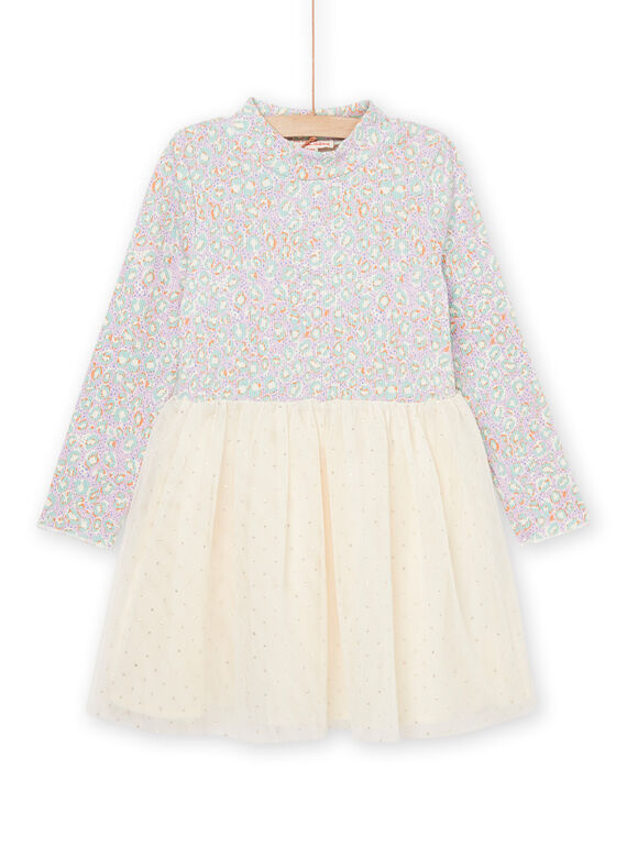 Kleid mit langen Ärmeln aus Tüll PAREROB2 / 22W901T2ROB320