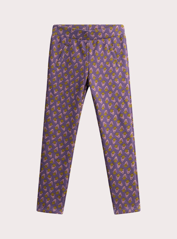 Warm gefütterte Hose mit Motiv  WALANPANT2 / 25S90142PANH703
