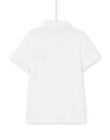 Polo-Shirt aus Piqué mit Dinosaurier-Badge ROJOPOL4 / 23S90271POL000