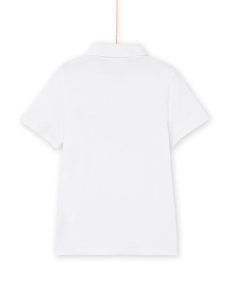 Polo-Shirt aus Piqué mit Dinosaurier-Badge ROJOPOL4 / 23S90271POL000