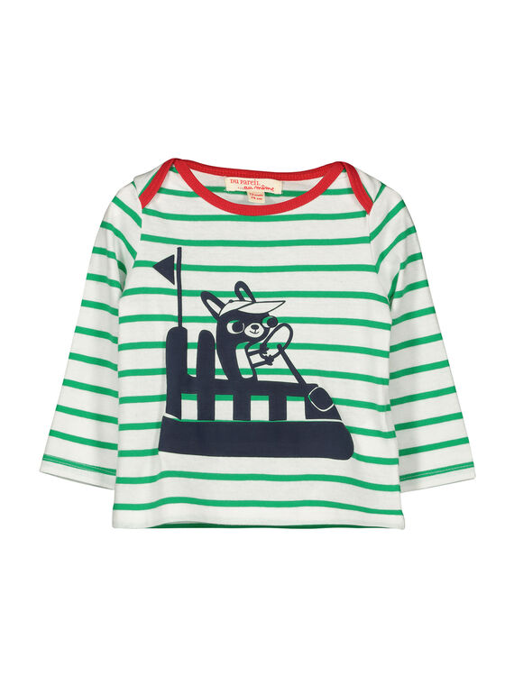 Langärmeliges Baby-T-Shirt für Jungen FUCOTEE3 / 19SG1083TML099