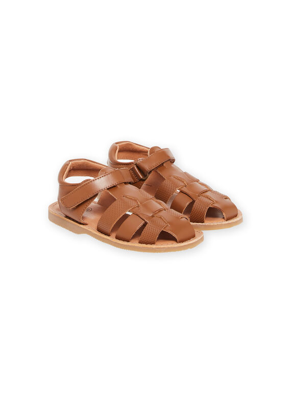 Kamelhaarige Sandalen Kind Junge NOSANDMAXIME / 22KK3645D0E804