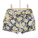 Baby Mädchen Shorts mit Blumendruck und Gürtel